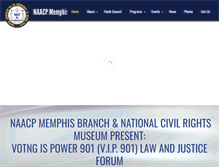 Tablet Screenshot of naacpmemphis.org